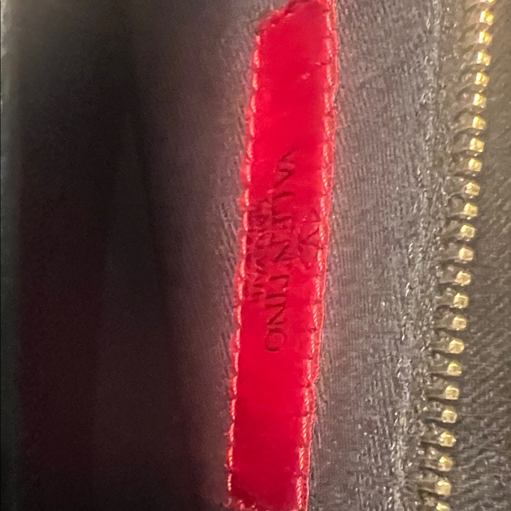 Valentino Garavani Black Studded Satchel - Picture 7 of 11